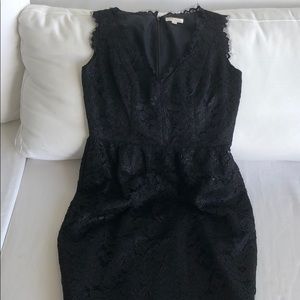 Shoshanna black dress
